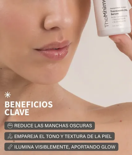 Serum Tranexámico 3% The Minimal Co 30ml Despigmentante Acne