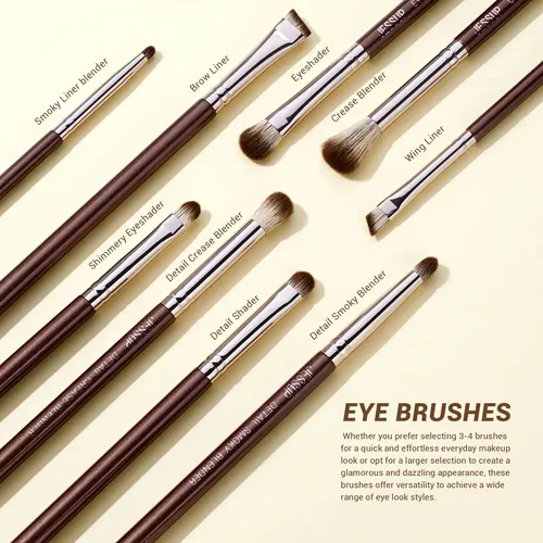 Kit Xxjessup De 15 Brochas De Maquillaje Completas Sintética