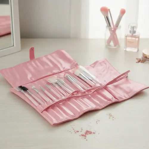 Set De Brochas X 10u. Rosa