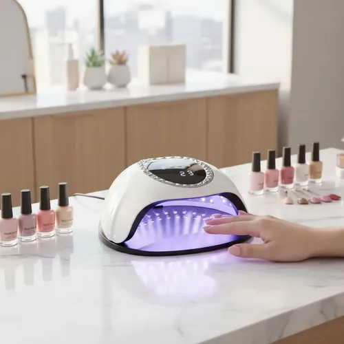 Cabina Para Uñas Manos Pies Led Uv 240w Temporizador 220v