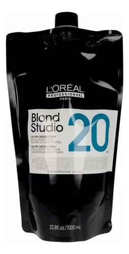Decolorante Platinium Nutri-revelador 20/30/40 Vol X1000ml Tono 20 VOL