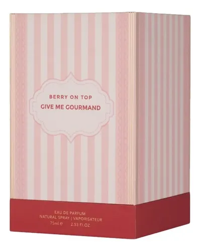 Perfume Árabe Femenino Berry On Top 75ml Genérico Edp