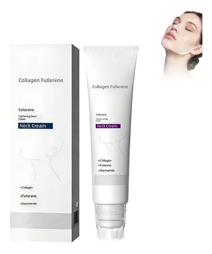Crema Mágica De Colágeno Y Fullerenos Para El Cuello