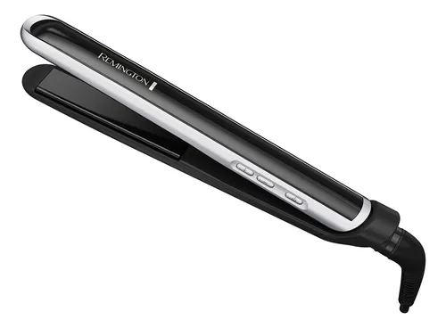 Plancha De Pelo Remington Pearl Pro Cerámica 1 , Negro Y Bla Negro