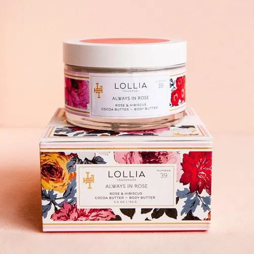 Manteca Corporal Lollia Always In Rose 163 Ml Con Karité Y C