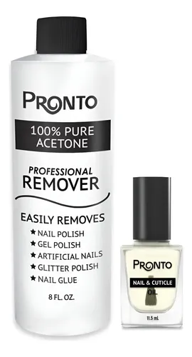 Pronto Removedor De Esmalte De Uñas De Acetona 100
