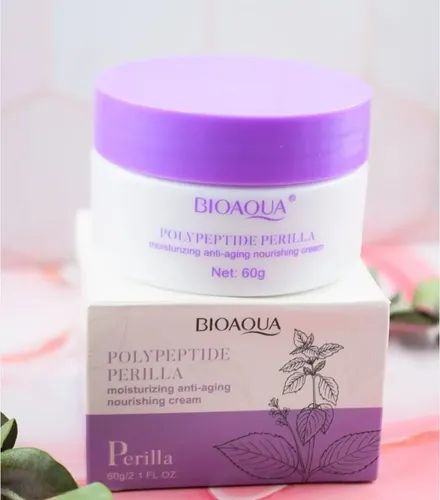 Crema Facial Antienvejecimiento Polypeptide Perilla Bioaqua Normal Día/noche