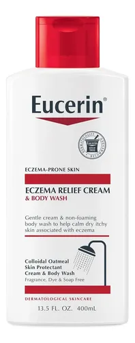 Eucerin Eczema Relief Crema Y Jabón Corporal (13.5 Fl Oz) +