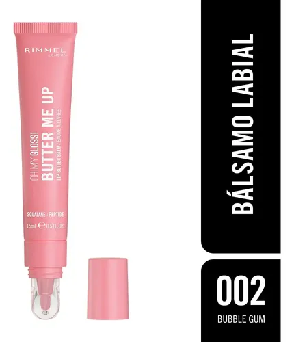 Bálsamo Labial Oh My Gloss Butter Me Up Rimmel London Bubble
