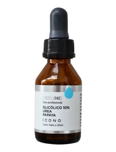 Icono Acido Glicolico 10%, Urea, Papaya X 20 Ml Tipo De Piel Seborreicas, Hiperpigmentadas, Acneicas