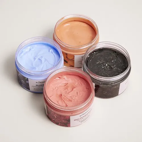 Mascarilla De Arcilla Y Carbón Vegetal Kormesic Para Limpiez
