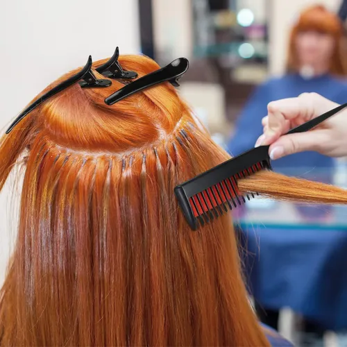 Set De Cepillos Para Cabello Cunhill Negro 12 Piezas Con Cer