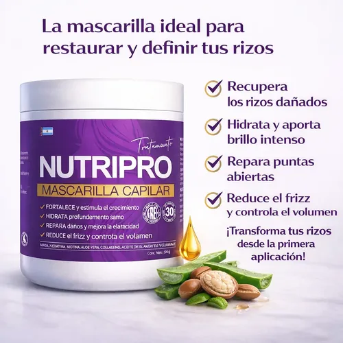 Nutripro Mascarilla Capilar 500gr