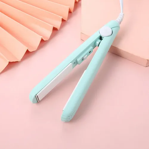 Mini Planchita De Pelo Ceramica De Viaje Portatil Alisador