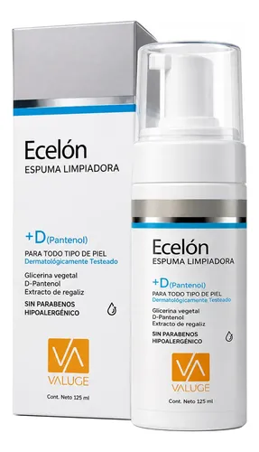 Valuge Ecelon Espuma Limpiadora Pieles Sensibles X 125ml
