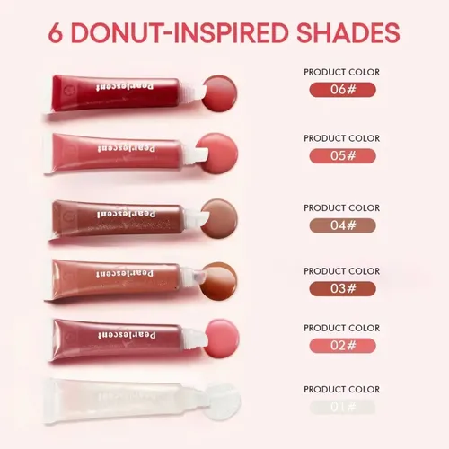 Tei Cosmética Lip Gloss Lipglaze Pearlescent Brillo Labial