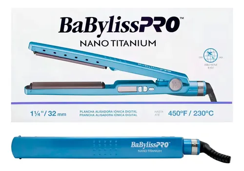 Plancha De Pelo Babyliss Pro 4091 Wet Digital Bivoltaje