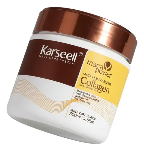 Crema Mascarilla Para Cabello Karseell Colágeno 500ml