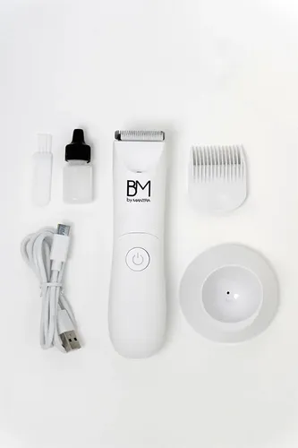 Afeitadora Corporal Razor Body White Zonas Intimas Ceramica