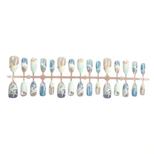 30 Piezas De Olas De Verano En 3d, Estrellas, Conchas, P En  Dm-151
