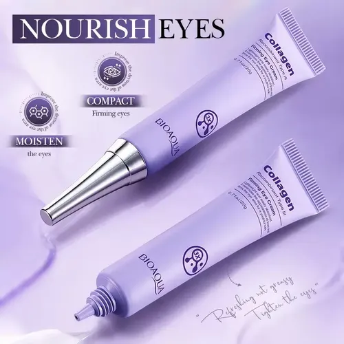 Crema Contorno Ojos Colágeno Recombinante 20ml Bioaqua Momento De Aplicación Día/noche Tipo De Piel Todo Tipo De Piel