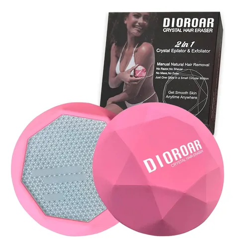 Borrador De Pelo De Cristal Dioroar, Depiladora Indolora Y N