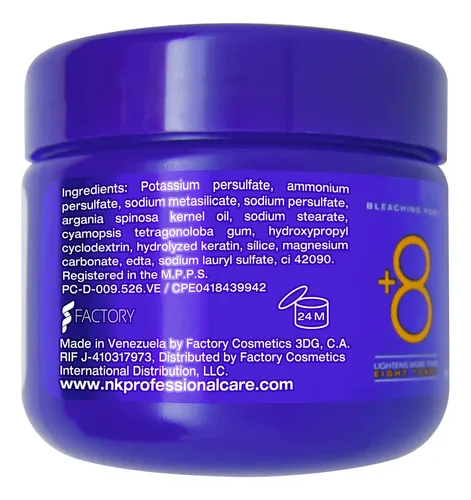 Polvo Decolorante Nk Professional Care Dicolor Blonde 240g