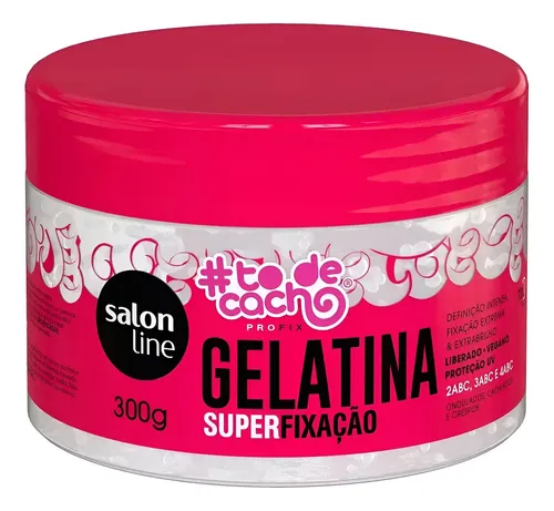 Salon Line Gelatina Rulos Super Fijación 300g