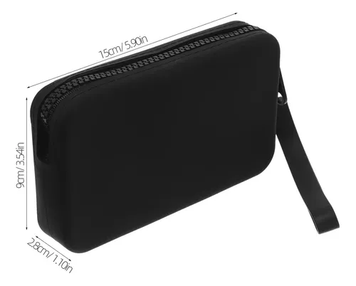 Bolsa De Maquillaje De Silicona Impermeable For Bolso,