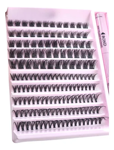 Pestañas Cluster Postizas Beatifull Kiss Bond Seal
