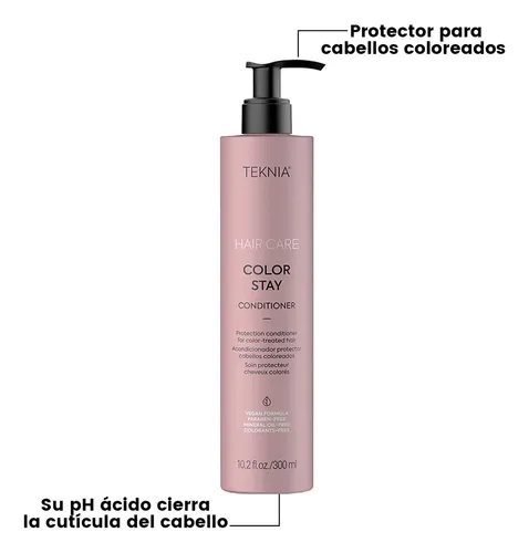 Acondicionador Lakme Teknia Color Stay Para Cabellos Teñidos 300ml