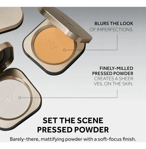 Polvo Compactopuesto No7 Pro Artist Deep 9g