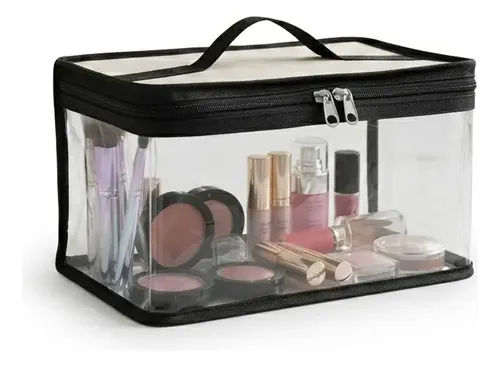 Neceser De Viaje Porta Cosmetico Maquillaje Multiuso Mediano
