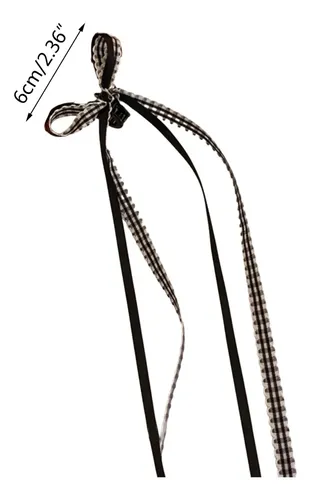 (pk) Horquilla De Pelo Con Lazo For Mujer Con Cinta Larga