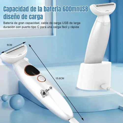 Afeitadora Eléctrica 5-1 Multifunción Recargable Impearmeabl