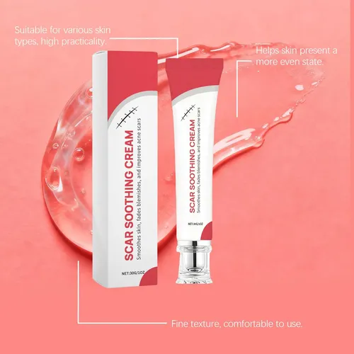 Scar Cream & Silicone Gel For Scar Removal – Natural,