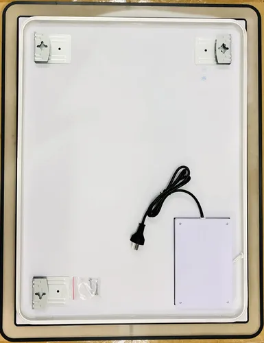 Espejo Luz Led Táctil Touch Baño Rectangular 60x80cm Premium