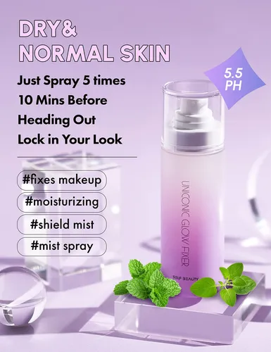 Spray Fijador De Maquillaje Self Beauty Glow Hidratante 100