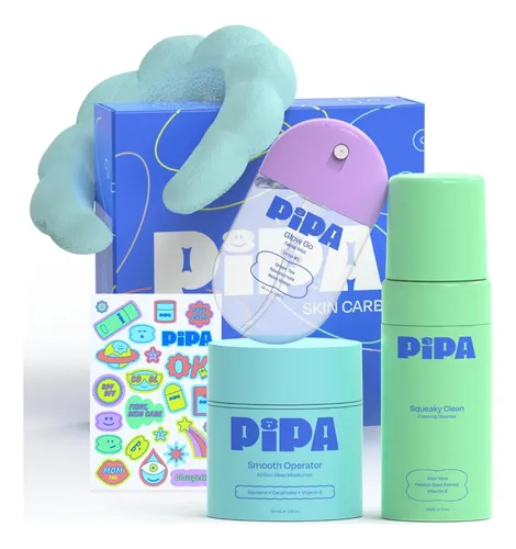 Set Skincare Pipa Start Young 3 Pasos Niñas 8-12 Años