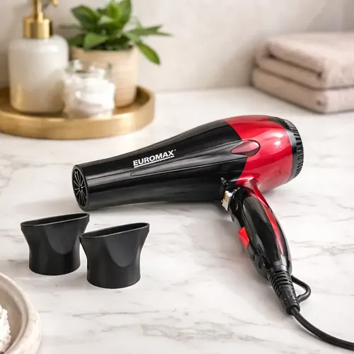 Secador De Pelo Euromax Pro-air Shine 4000w Em-6650 Negro