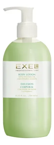 Emulsion Corporal Vit E , Aceite De Paltas Exel 250 Ml