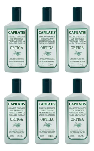 Shampoo Capilatis Tratante Ortiga  410 Ml X 6 Unidades