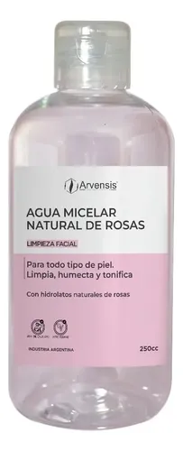 Agua Micelar Natural De Rosas Humecta X 250cc Arvensis