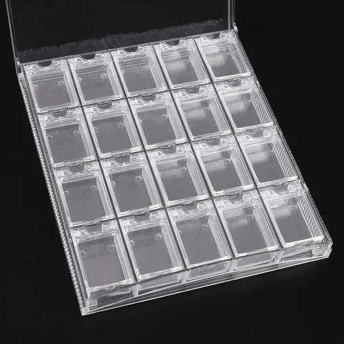 Organizador De Maquillaje Acrílico Con 20 Cinchas, 2 Unidade