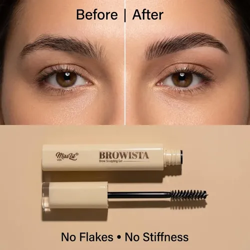 Gel Para Cejas Miss Lil Usa Browista Transparente 12ml