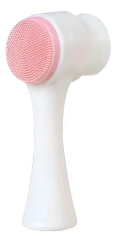 Cepillo Masajeador Exfoliante Limpieza Facial Manual 2 En 1