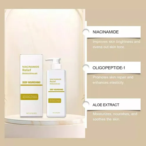 /prebase En Gel Hidratante Facial Sin Enjuague, Ácido