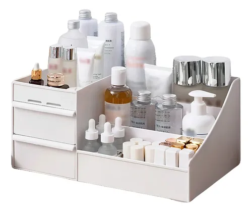 Organizador De Escritorio De Maquillaje Con Cajones, Organiz