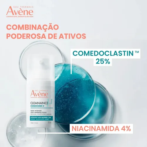 Serum Avène Cleanance Comedomed 30 Ml Mixta Día/noche
