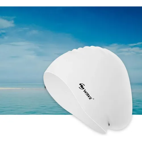 Gorro De Baño De Silicona Para Cabello Largo, Protección Aud